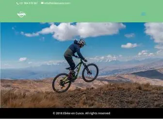 Ebikecusco.com(Ebike En Cusco) Screenshot