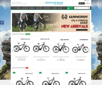 Ebikedream.com(Bluedream Srl) Screenshot