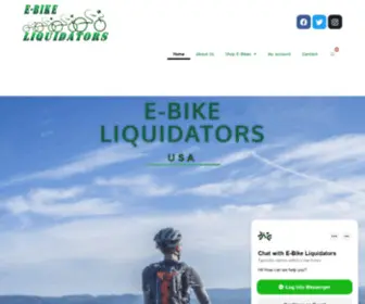 Ebikeliquidators.com(WordPress) Screenshot