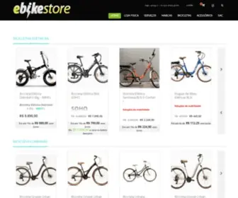 Ebikestore.com.br(A loja pioneira e líder em vendas de bikes elétricas cresceu) Screenshot