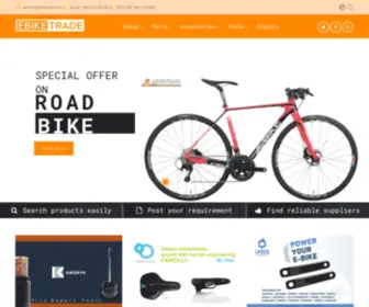 Ebiketrade.org(Bicycle and E) Screenshot