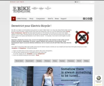 Ebiketuning.com(E-Bike Tuning) Screenshot