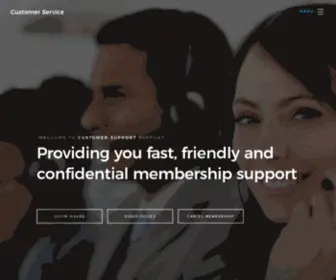 Ebillingcare.com(Customer Support Customer Service Portal) Screenshot