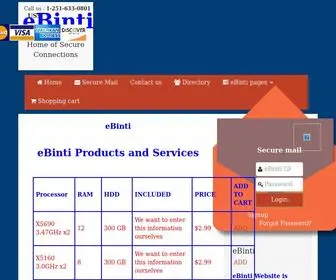 Ebinti.com(EBinti Directory) Screenshot