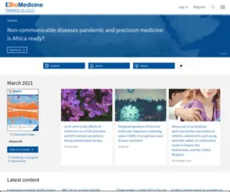 Ebiomedicine.com(Ebiomedicine) Screenshot