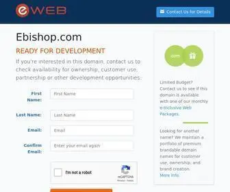 Ebishop.com(Ready for Development) Screenshot