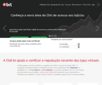 Ebit.com.co(E-bit :: Confiança na Compra Online) Screenshot