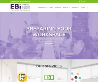 Ebiweb.com(Emmons Business Interiors) Screenshot
