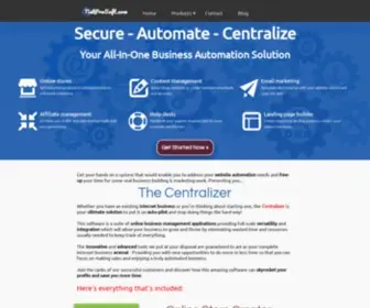 Ebizac.com(Professional Software And Services For Your Internet Business) Screenshot