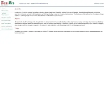 Ebizams.com(EaziBiz Technologies Private Limited) Screenshot