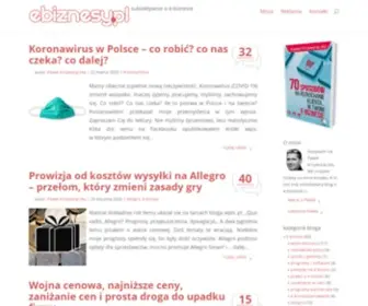 Ebiznesy.pl(E-biznes Blog) Screenshot
