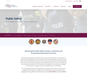 Ebjacobs.com(PSI's public safety testing) Screenshot