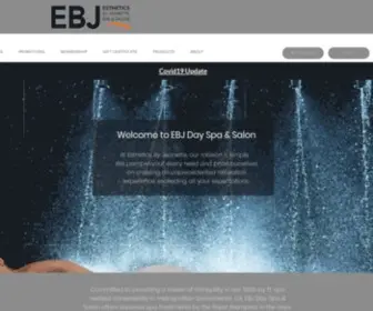 Ebjspa.com(EBJ Day Spa & Salon) Screenshot