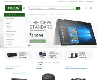 Eblog.co.in(India's largest Online Electronics Store) Screenshot