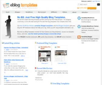 Eblogtemplates.com(Free Blogger Templates & Premium WordPress Themes) Screenshot