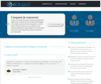 Ebloguri.ro(I concursuri pentru bloggeri) Screenshot