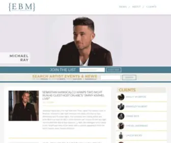 Ebmediapr.com(Public relations) Screenshot