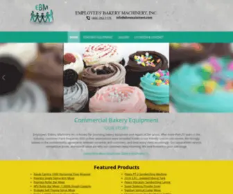 Ebmequipment.com(Bakery Equipment) Screenshot