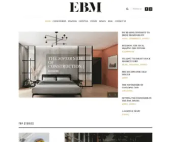 Ebmmagazine.com(Lifestyle for the iGaming industry) Screenshot