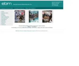 Ebmpubs.com(Executive Business Media Government Market) Screenshot