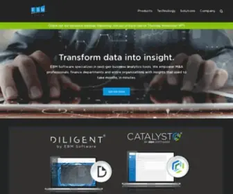 Ebmsoftware.com(EBM Software) Screenshot