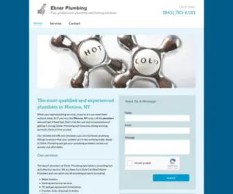 Ebnerplumbing.net(Plumbers Monroe) Screenshot