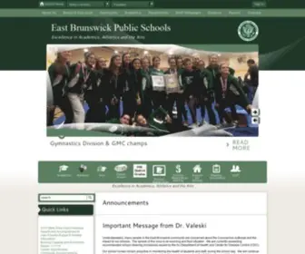 Ebnet.org(East Brunswick Public Schools) Screenshot