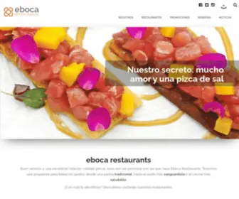 Ebocarestaurants.com(Eboca Restaurants) Screenshot