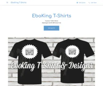 Ebokingtshirts.com(EboKing T) Screenshot