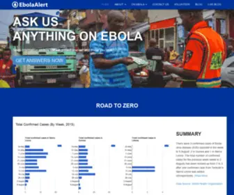 Ebolaalert.org(EbolaAlert) Screenshot