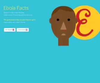 Ebolafacts.com(The Bad News) Screenshot