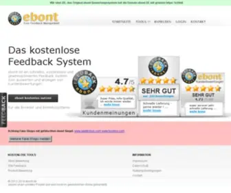 Ebont.de(Kundenmeinungen und Bewertungen) Screenshot