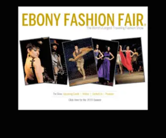 Ebonyfashionfair.com(EBONY Fashion Fair) Screenshot