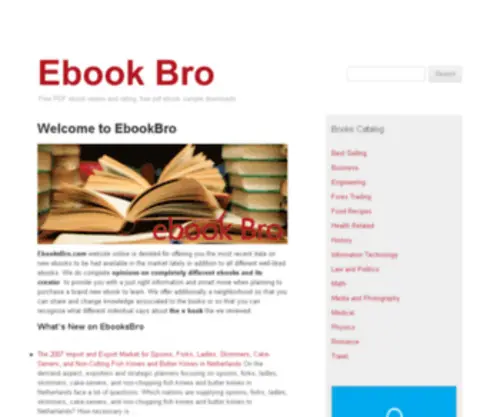 Ebookbro.com(Ebook Bro) Screenshot