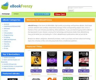 Ebookfrenzy.com(Affordable technology eBooks) Screenshot