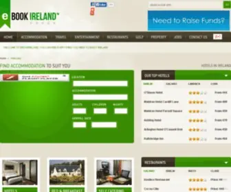 Ebookireland.com(Ireland hotels) Screenshot