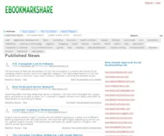 Ebookmarkshare.com(News) Screenshot