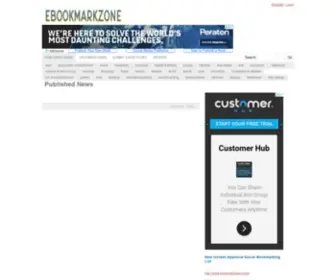 EbookmarkZone.com(Your Source for Social News and Networking) Screenshot