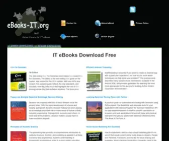 Ebooks-IT.org(IT eBooks Download Free) Screenshot