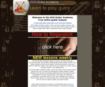 Ebooks4Guitar.com(GCH Guitar Academy) Screenshot