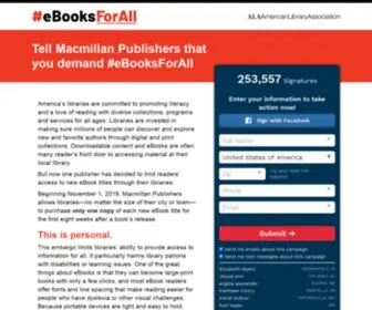 Ebooksforall.org(Main Page) Screenshot