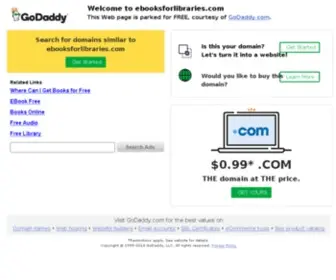 Ebooksforlibraries.com(EBooks for Libraries) Screenshot