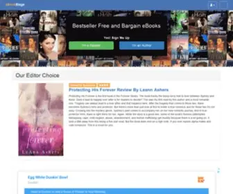Ebookstage.com(Free eBooks for your Amazon Kindle and eReader) Screenshot