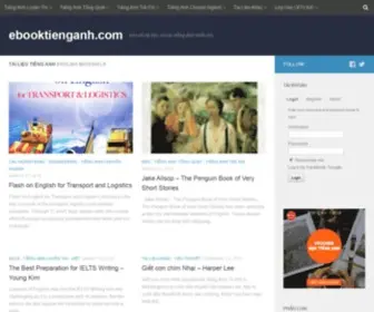 Ebooktienganh.com Screenshot