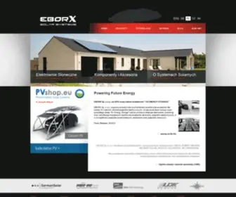 Eborx.com(EBORX SOLAR SYSTEMS) Screenshot