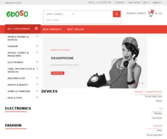 Eboso.com(Electronics, Fashion, Beauty, Watches, Motor & Property) Screenshot