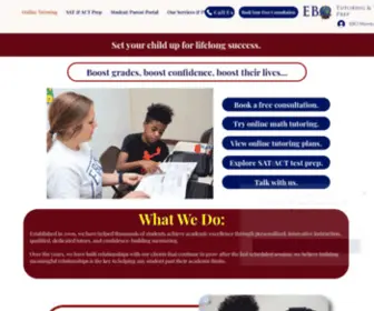 Ebotutoring.com(Online Tutoring) Screenshot