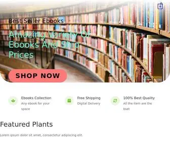 Ebouks.com(Ebook Store) Screenshot