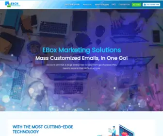 Eboxmarketing.com(Send Mass Emails) Screenshot