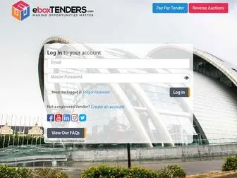 Eboxtenders.com(E-box TENDERS) Screenshot